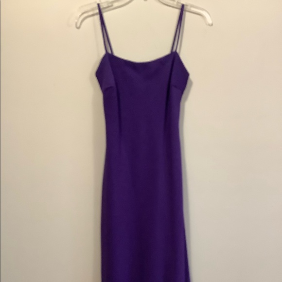 Womens Purple Long Dress. Size 3-4. - Picture 1 of 10